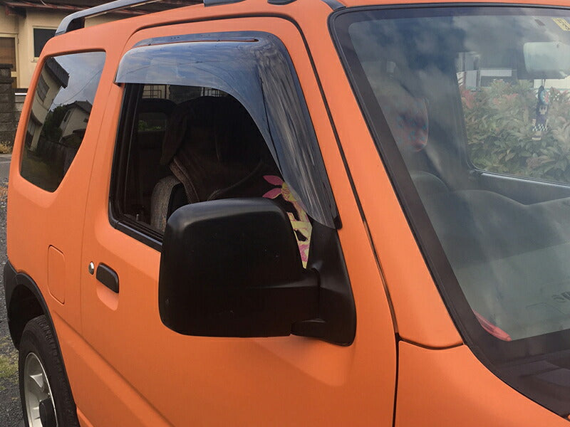 JDM SUZUKI JIMNY JB23 JB33 JB43 Sierra Wind deflectors Window Visor - RHD parts [jb-semi-ls]