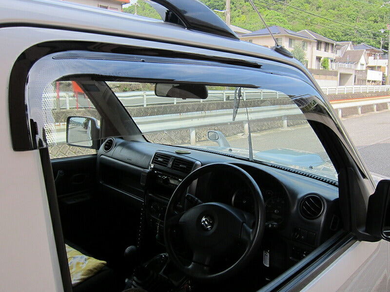 JDM SUZUKI JIMNY JB23 JB33 JB43 Sierra Wind deflectors Window Visor - RHD parts [jb-semi-ls]