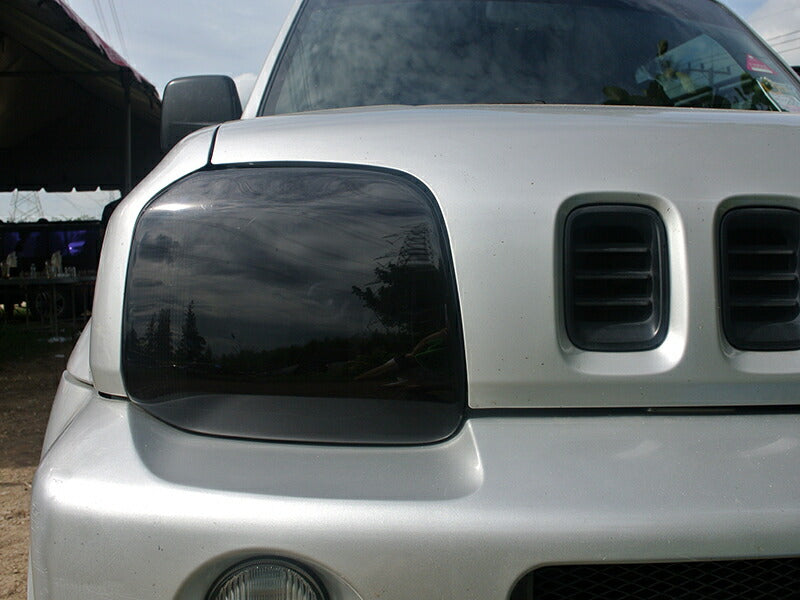 ジムニー JB23 JB33 JB43 シエラ ヘッドライトカバー & テールレンズカバー ダーク [jb23-head-tail-ds]