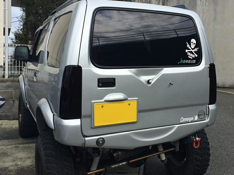 ジムニーJB23 テールレンズカバー テールランプカバー ダーク パーツ [jb23-tail-ds]