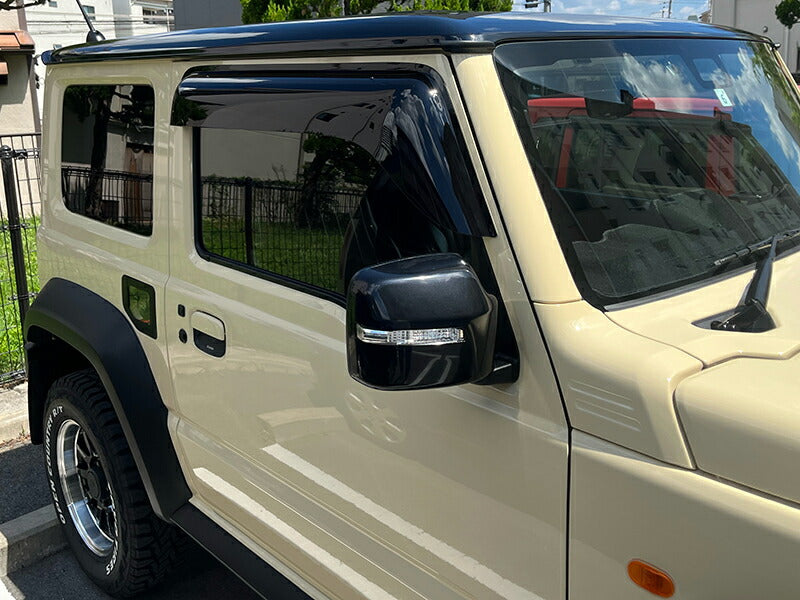 JDM SUZUKI JIMNY JB64 JB64W JB74 JB74W Sierra Wind deflectors Window Visor - RHD parts [jb64-big-ds]