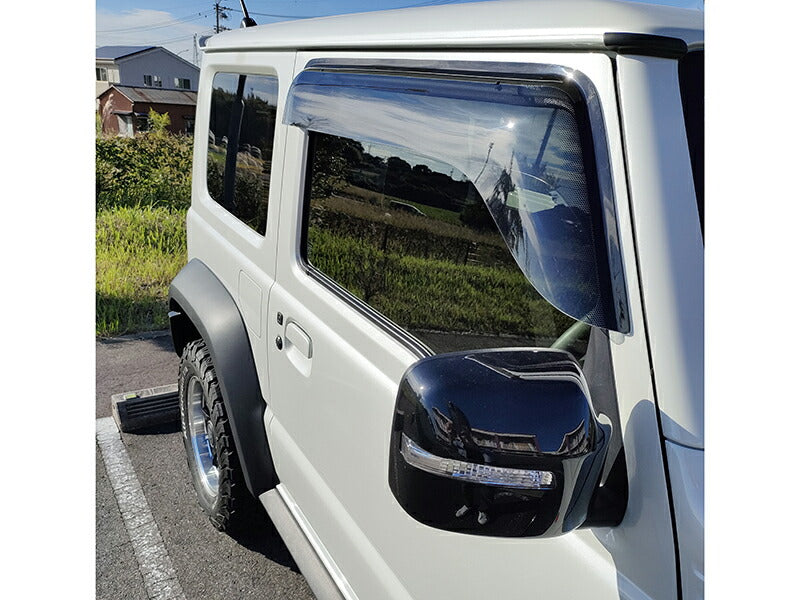 JDM SUZUKI JIMNY JB64 JB64W JB74 JB74W Sierra Wind deflectors Window Visor - RHD parts [jb64-big-ls]