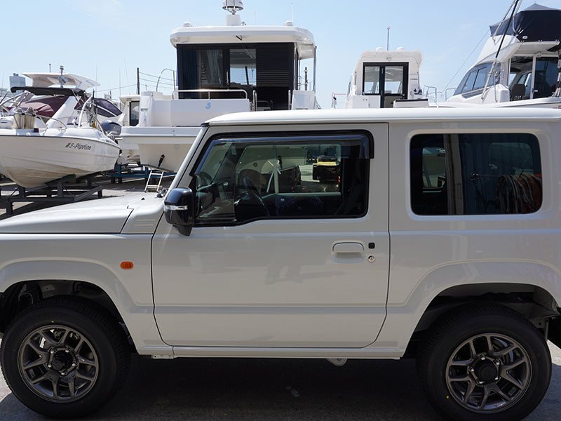 JDM SUZUKI JIMNY JB64 JB64W JB74 JB74W Sierra Wind deflectors Window Visor - RHD parts [jb64-spw-ls]