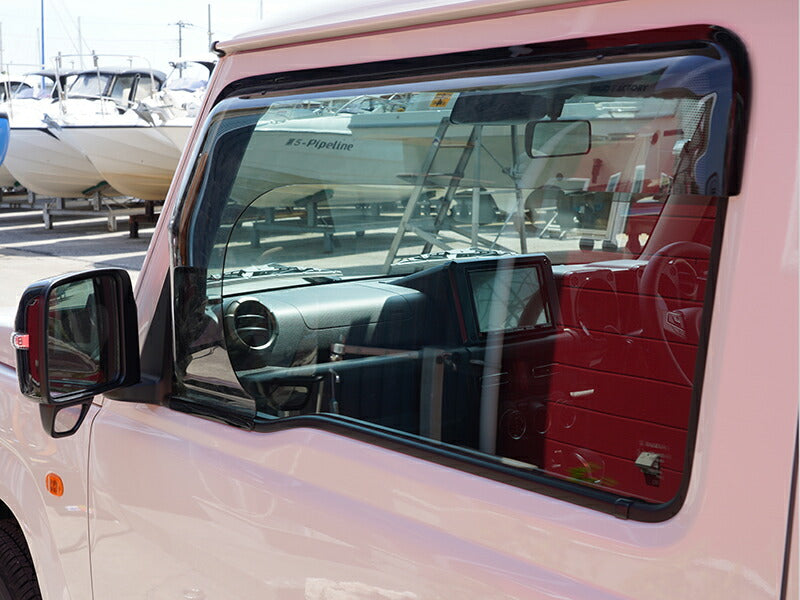 JDM SUZUKI JIMNY JB64 JB64W JB74 JB74W Sierra Wind deflectors Window Visor - RHD parts [jb64-spw-ls]