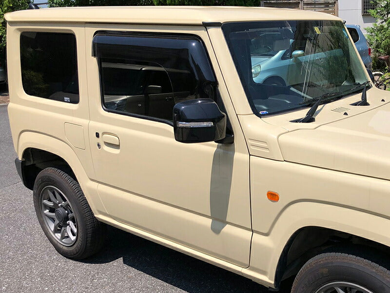 JDM SUZUKI JIMNY JB64 JB64W JB74 JB74W Sierra Wind deflectors Window Visor - RHD parts [jb64-spw-ls]