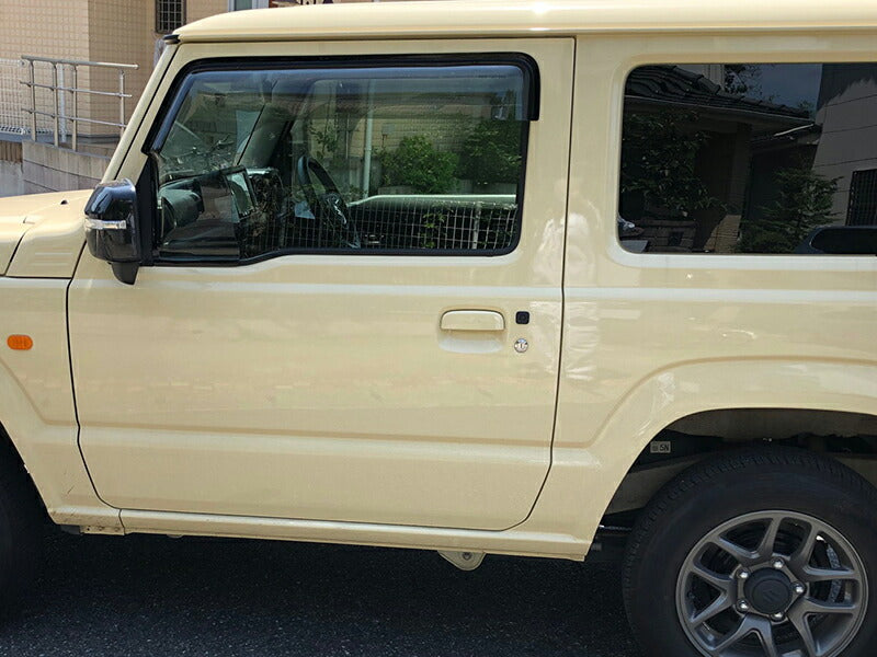 JDM SUZUKI JIMNY JB64 JB64W JB74 JB74W Sierra Wind deflectors Window Visor - RHD parts [jb64-spw-ls]