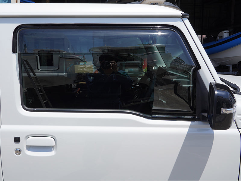 JDM SUZUKI JIMNY JB64 JB64W JB74 JB74W Sierra Wind deflectors Window Visor - RHD parts [jb64-spw-ls]