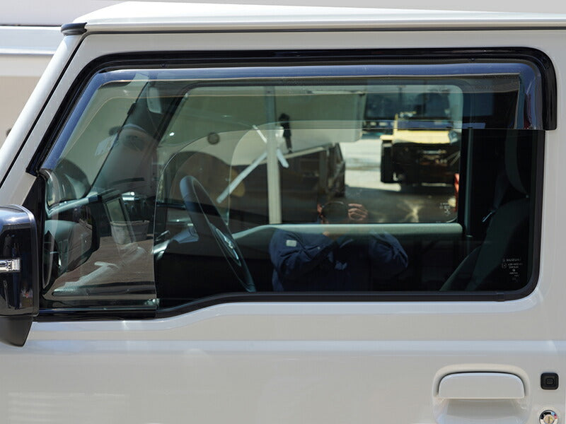 JDM SUZUKI JIMNY JB64 JB64W JB74 JB74W Sierra Wind deflectors Window Visor - RHD parts [jb64-spw-ls]