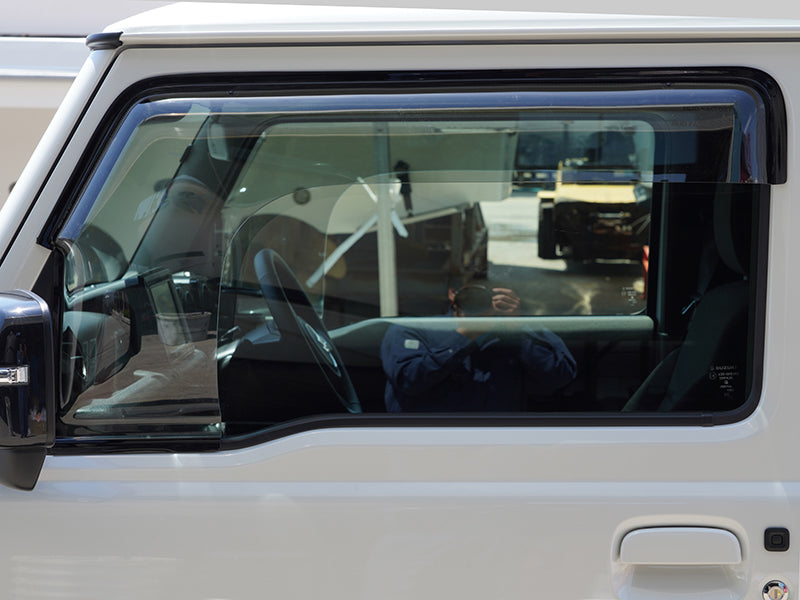 JDM SUZUKI JIMNY JB64 JB64W JB74 JB74W Sierra Wind deflectors Window Visor - RHD parts [jb64-spw-ls]
