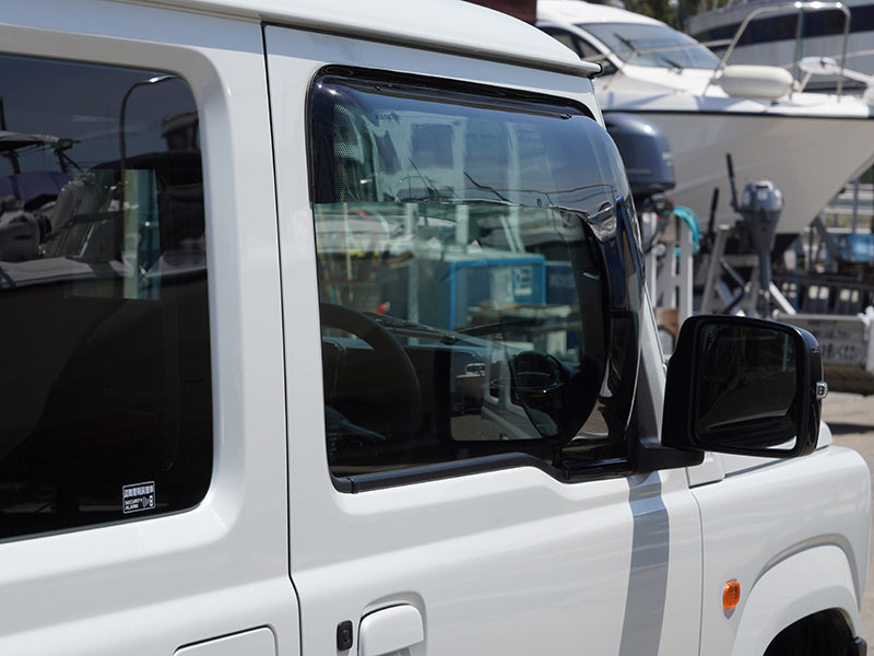 JDM SUZUKI JIMNY JB64 JB64W JB74 JB74W Sierra Wind deflectors Window Visor - RHD parts [jb64-spw-ls]