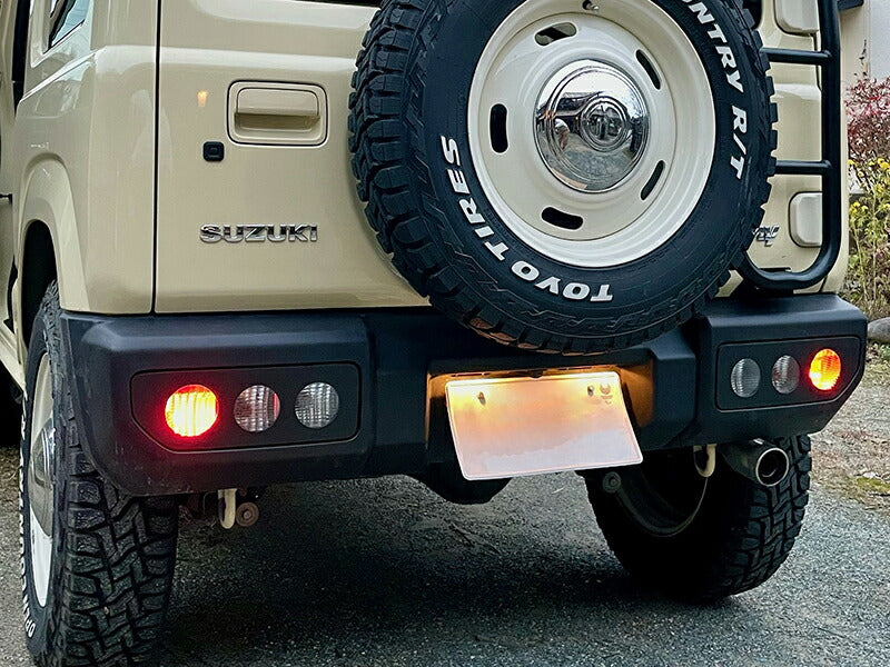 JDM SUZUKI JIMNY JB64 JB64W JB74 JB74W Sierra Tail Light Cover ABS - RHD parts [jb64-tail-abs-rd]
