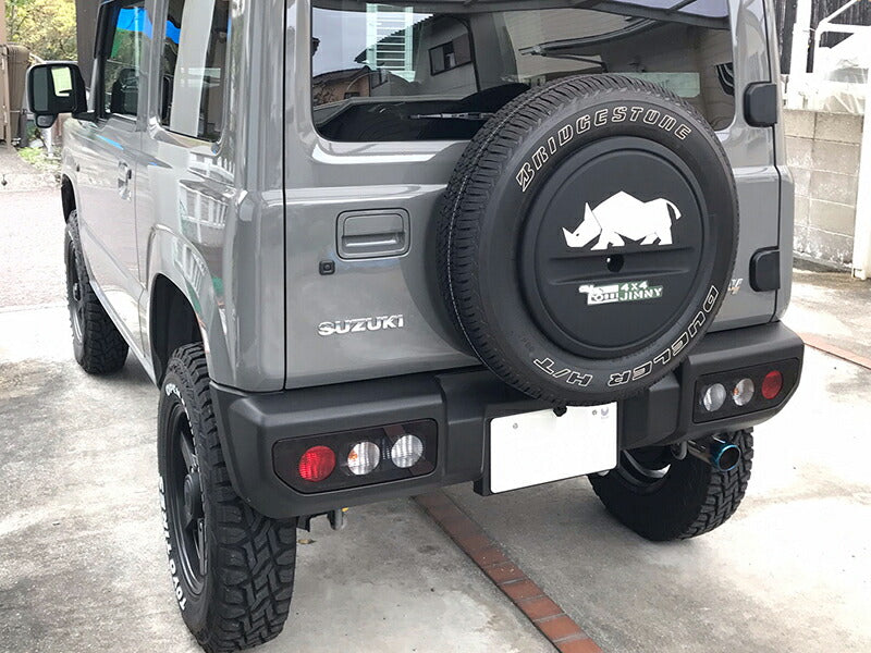 JDM SUZUKI JIMNY JB64 JB64W JB74 JB74W Sierra Tail Light Cover Dark Smoke - RHD parts [jb64-tail-ds-rd]