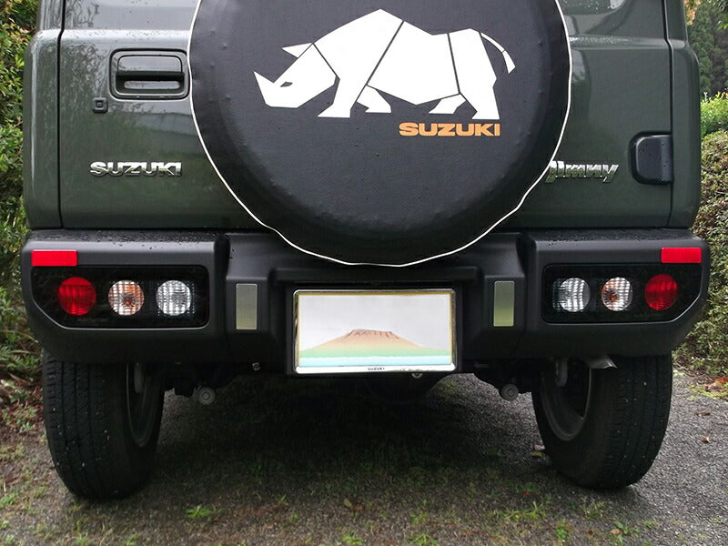 JDM SUZUKI JIMNY JB64 JB64W JB74 JB74W Sierra Tail Light Cover Dark Smoke - RHD parts [jb64-tail-ds-rd]