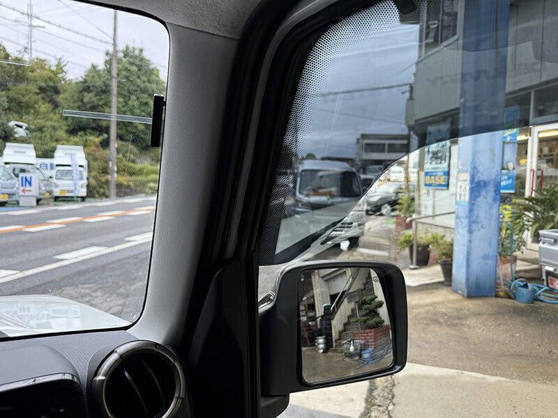 JDM SUZUKI JIMNY JC74W (For 5 doors) Dark Smoke Wind deflectors Window Visor - RHD parts [JC74-BIG-DS]