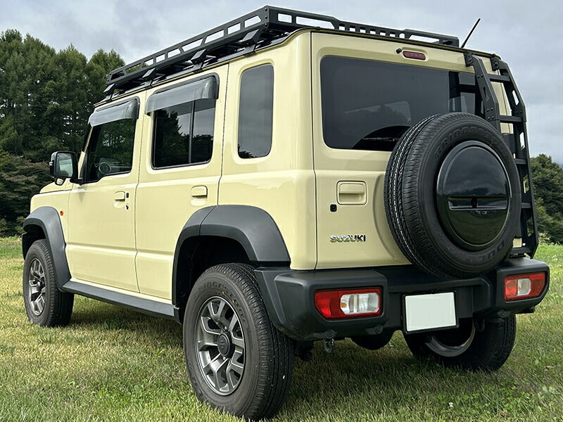 JDM SUZUKI JIMNY JC74W (For 5 doors) Light Smoke Wind deflectors Window Visor - RHD parts [JC74-BIG-LS]