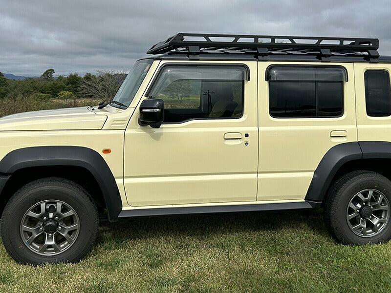 JDM SUZUKI JIMNY JC74W (For 5 doors) Light Smoke Wind deflectors Window Visor - RHD parts [JC74-BIG-LS]