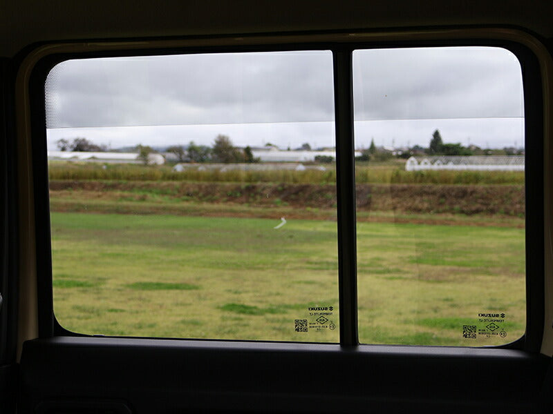 JDM SUZUKI JIMNY JC74W (For 5 doors) Light Smoke Wind deflectors Window Visor - RHD parts [JC74-BIG-LS]