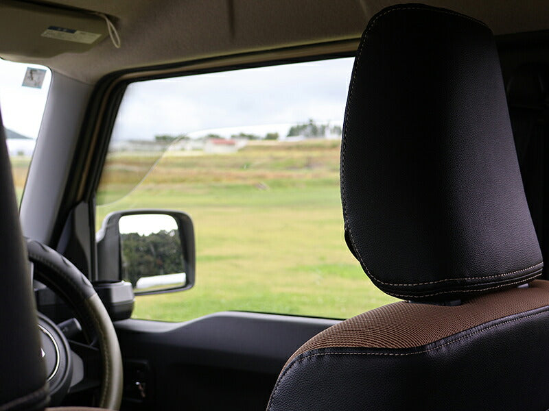 JDM SUZUKI JIMNY JC74W (For 5 doors) Light Smoke Wind deflectors Window Visor - RHD parts [JC74-BIG-LS]