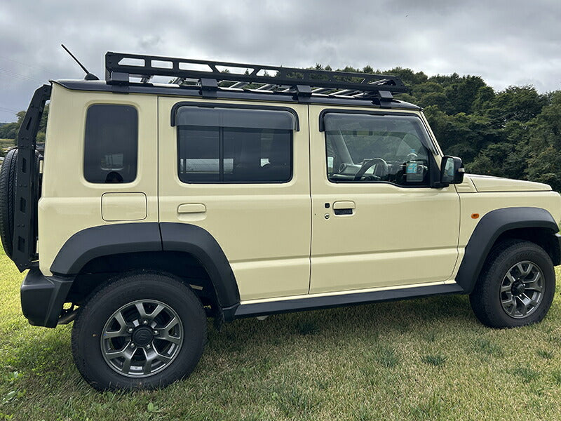 JDM SUZUKI JIMNY JC74W (For 5 doors) Light Smoke Wind deflectors Window Visor - RHD parts [JC74-BIG-LS]
