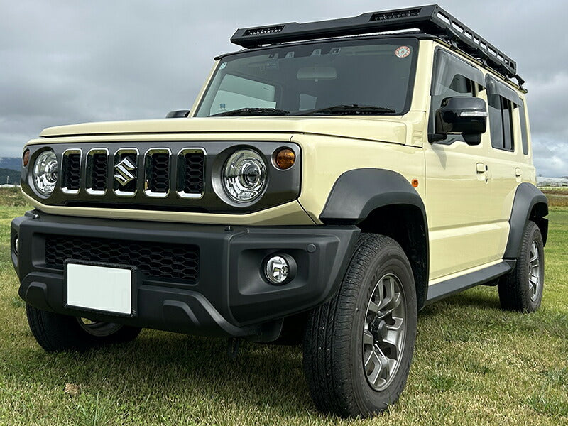 JDM SUZUKI JIMNY JC74W (For 5 doors) Light Smoke Wind deflectors Window Visor - RHD parts [JC74-BIG-LS]