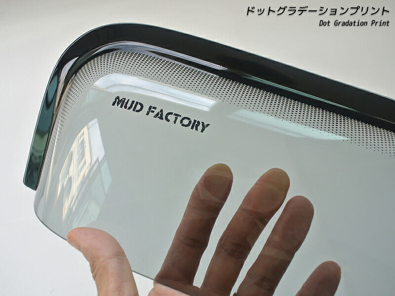 JDM SUZUKI JIMNY JC74W (For 5 doors) Light Smoke Wind deflectors Window Visor - RHD parts [JC74-BIG-LS]