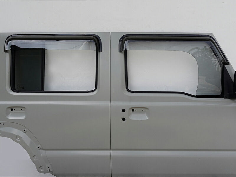 JDM SUZUKI JIMNY JC74W (For 5 doors) Light Smoke Wind deflectors Window Visor - RHD parts [JC74-SPW-LS]
