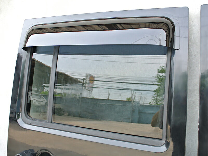 JDM JEEP Wrangler JK (2007-2017) Dark Smoke Wind deflectors Window Visor - RHD parts [jk-big-ds-4p]