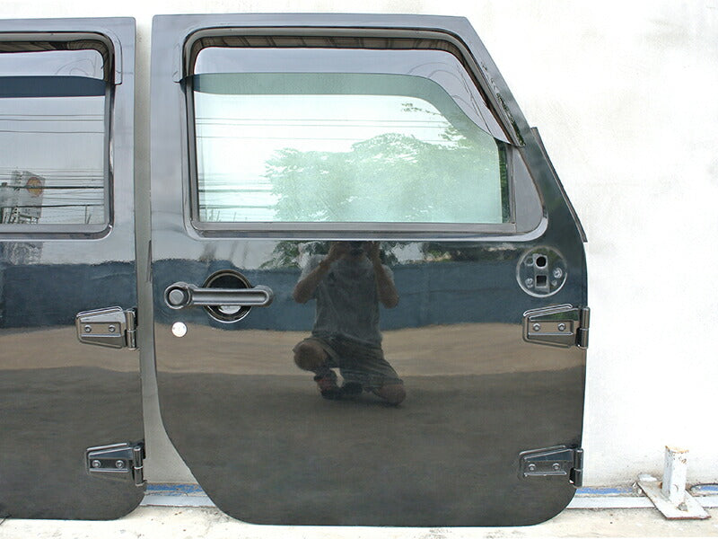 JDM JEEP Wrangler JK (2007-2017) Dark Smoke Wind deflectors Window Visor - RHD parts [jk-big-ds]