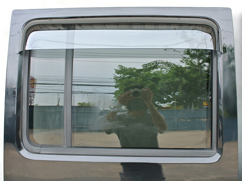 JDM JEEP Wrangler JK (2007-2017) Light Smoke Wind deflectors Window Visor - RHD parts [jk-big-ls-4p]