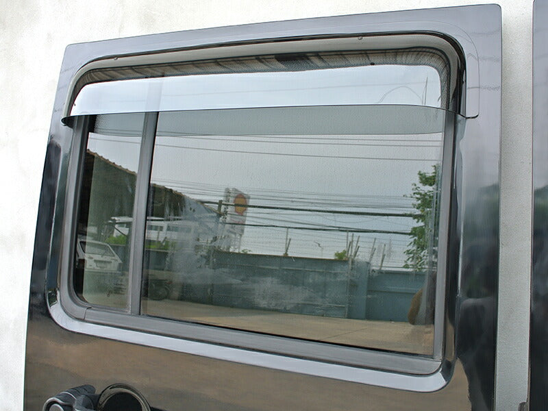JDM JEEP Wrangler JK (2007-2017) Light Smoke Wind deflectors Window Visor - RHD parts [jk-big-ls-4p]