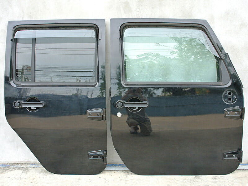JDM JEEP Wrangler JK (2007-2017) Light Smoke Wind deflectors Window Visor - RHD parts [jk-big-ls-4p]