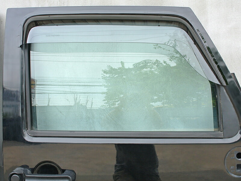 JDM JEEP Wrangler JK (2007-2017) Light Smoke Wind deflectors Window Visor - RHD parts [jk-big-ls]