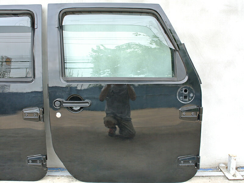 JDM JEEP Wrangler JK (2007-2017) Light Smoke Wind deflectors Window Visor - RHD parts [jk-big-ls]