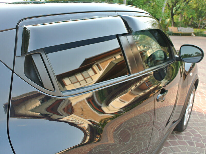 JDM Nissan JUKE F15 NF15 YF15 Wind deflectors Window Visor - RHD parts [juke15-big-ds]