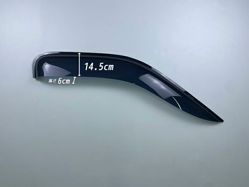 JDM TOYOTA Granvia HiAce Regius Grand HiAce Touring HiAce (XH10 XH20) Japanese Truck  Wind deflectors Window Visor - RHD parts [kch1-big-ds]