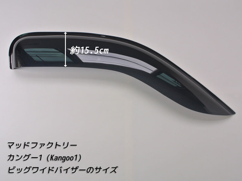 JDM Renault Kangoo 1 Wind deflectors Window Visor - RHD parts [kng1-big-ds]