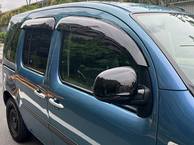 JDM Renault Kangoo 2 Wind deflectors Window Visor - RHD parts [kng2-big-ds-4p]