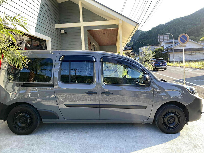 JDM Renault Kangoo 2 Wind deflectors Window Visor - RHD parts [kng2-big-ds-4p]