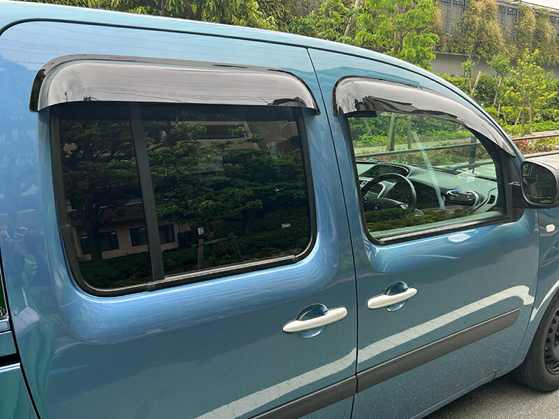 JDM Renault Kangoo 2 Wind deflectors Window Visor - RHD parts [kng2-big-ds-4p]