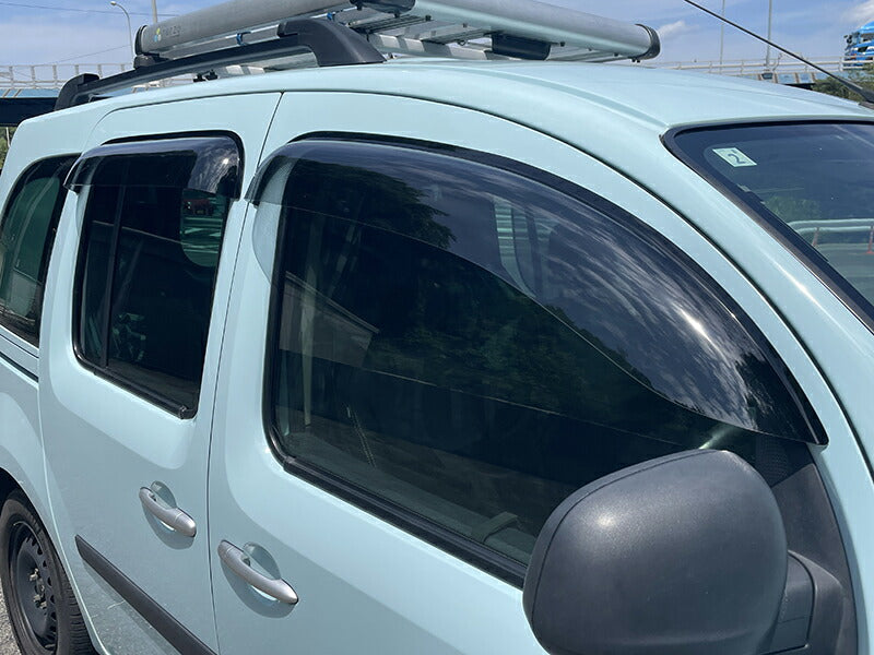 JDM Renault Kangoo 2 Wind deflectors Window Visor - RHD parts [kng2-big-ls-4p]
