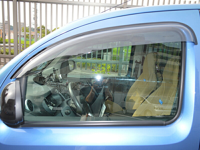 JDM Renault Kangoo 2 Wind deflectors Window Visor - RHD parts [kng2-big-ls]