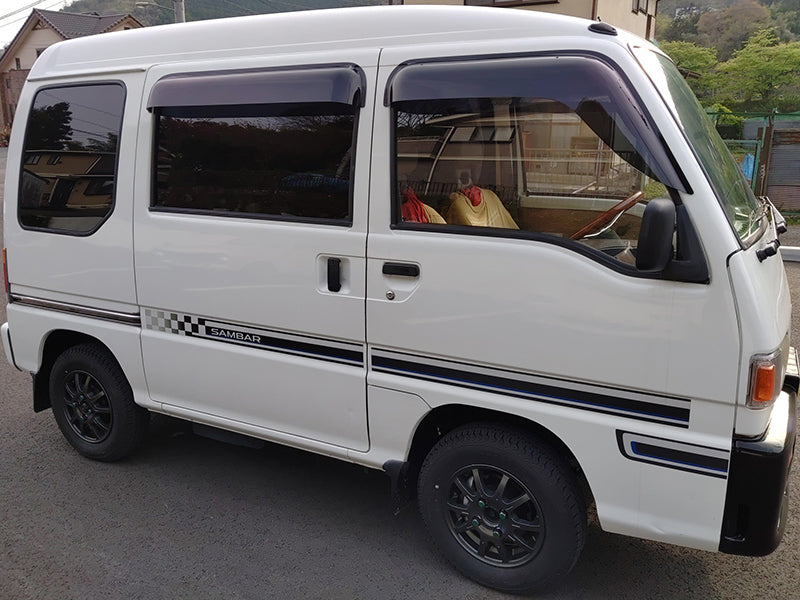 Buy Subaru Samber KV3/KV4 Wind Deflectors | MudFactory