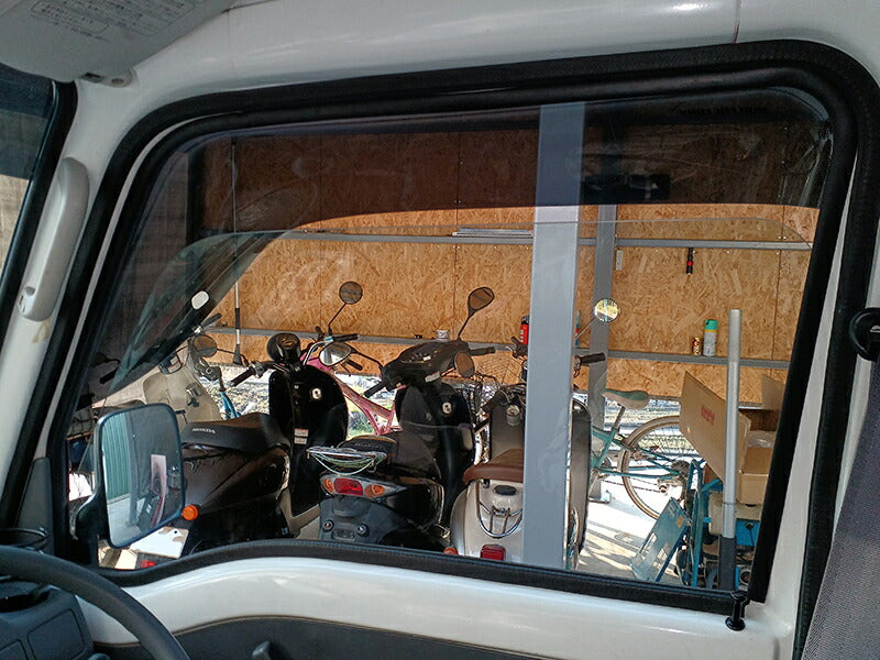 JDM SUBARU SAMBER  KS3 KS4 KV3 KV4 Japanese Kei Truck / Mini Truck Wind deflectors Window Visor - RHD parts [ks3-big-ds]