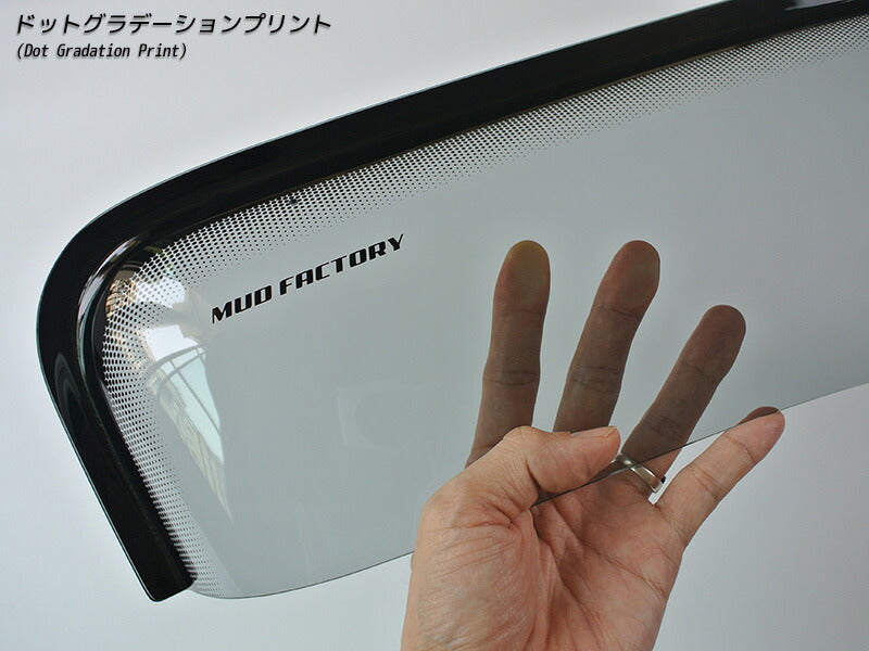 JDM SUBARU SAMBER KV3 KV4 Japanese Kei Van / Mini Van Wind deflectors Window Visor - RHD parts [ks3-big-ls-4p]