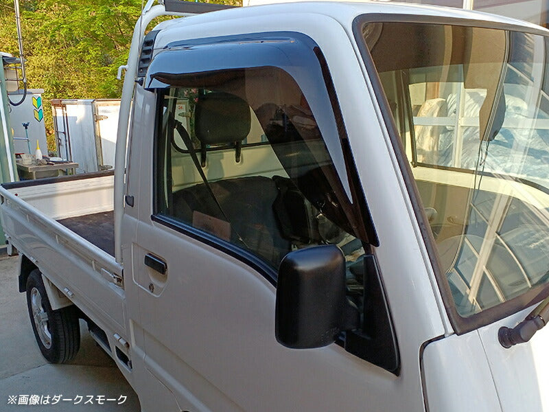 JDM SUBARU SAMBER  KS3 KS4 KV3 KV4 Japanese Kei Truck / Mini Truck Wind deflectors Window Visor - RHD parts [ks3-big-ls]