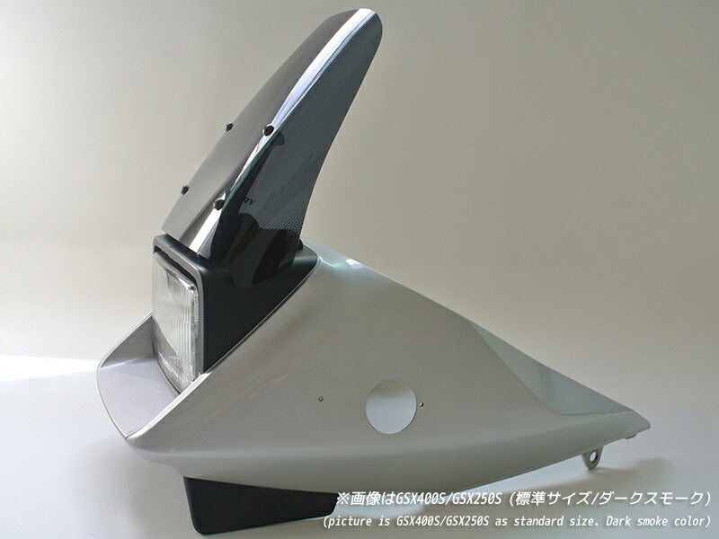 JDM SUZUKI KATANA SUZUKI KATANA GSX1100S GSX1000S GSX750S GSX400S GSX250S Dark Smoke Windshield - RHD parts [ktn-std-ds]