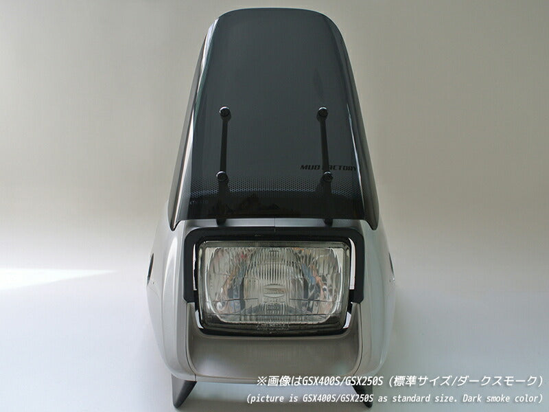 JDM SUZUKI KATANA SUZUKI KATANA GSX1100S GSX1000S GSX750S GSX400S GSX250S Dark Smoke Windshield - RHD parts [ktn-std-ds]