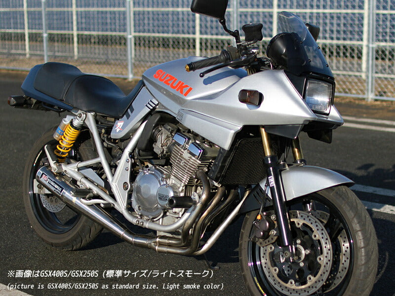 JDM SUZUKI KATANA SUZUKI KATANA GSX1100S GSX1000S GSX750S GSX400S GSX250S Light Smoke Windshield - RHD parts [ktn-std-ls]
