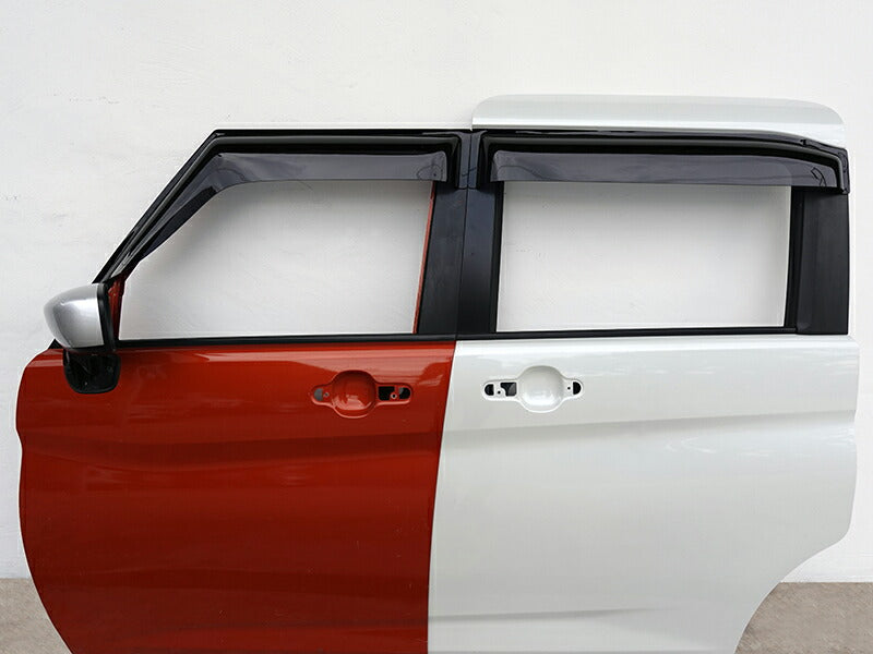 JDM SUZUKI SOLIO / Bandit Mitsubishi Delica D2 Japanese kei car Wind deflectors Window Visor - RHD parts [MA27-BIG-DS]