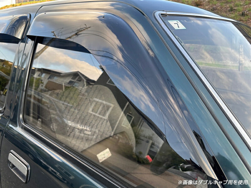 ハイラックスピックアップ LN106/LN100/80/90/110 ドアバイザー 純正 より幅広 [mgtxc-big-ds]